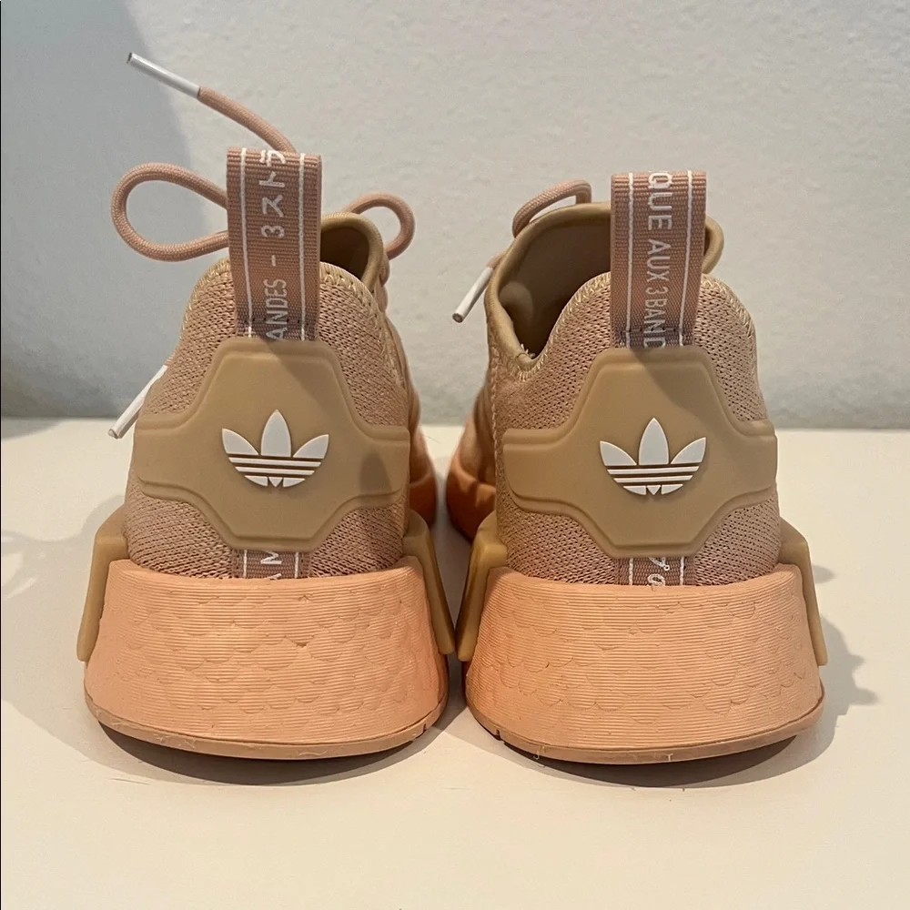 Adidas Beige NMD R1 Sneakers